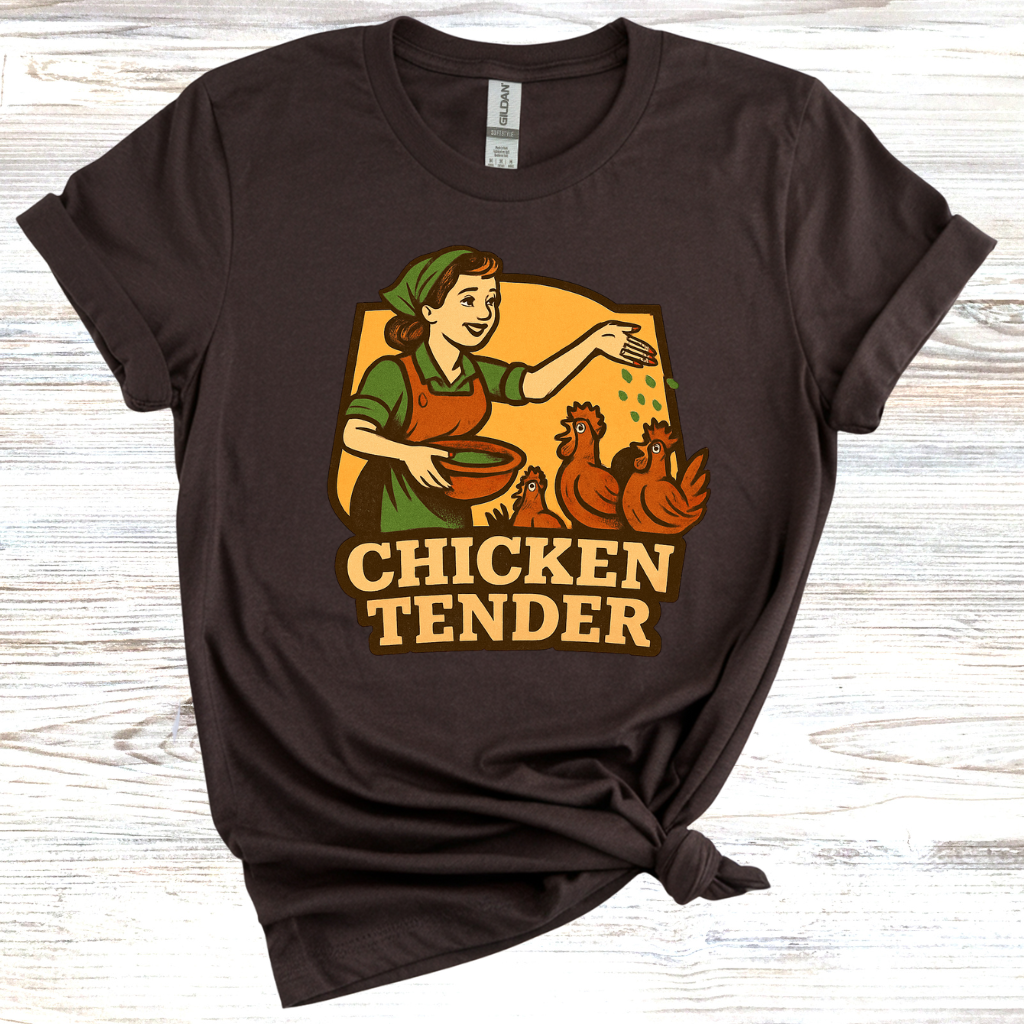 Retro Chicken Tender T-shirt