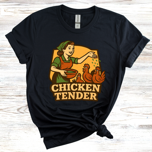 Retro Chicken Tender T-shirt