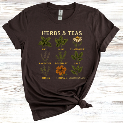 Herbs & Teas Botanical T-Shirt