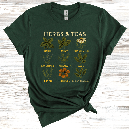 Herbs & Teas Botanical T-Shirt