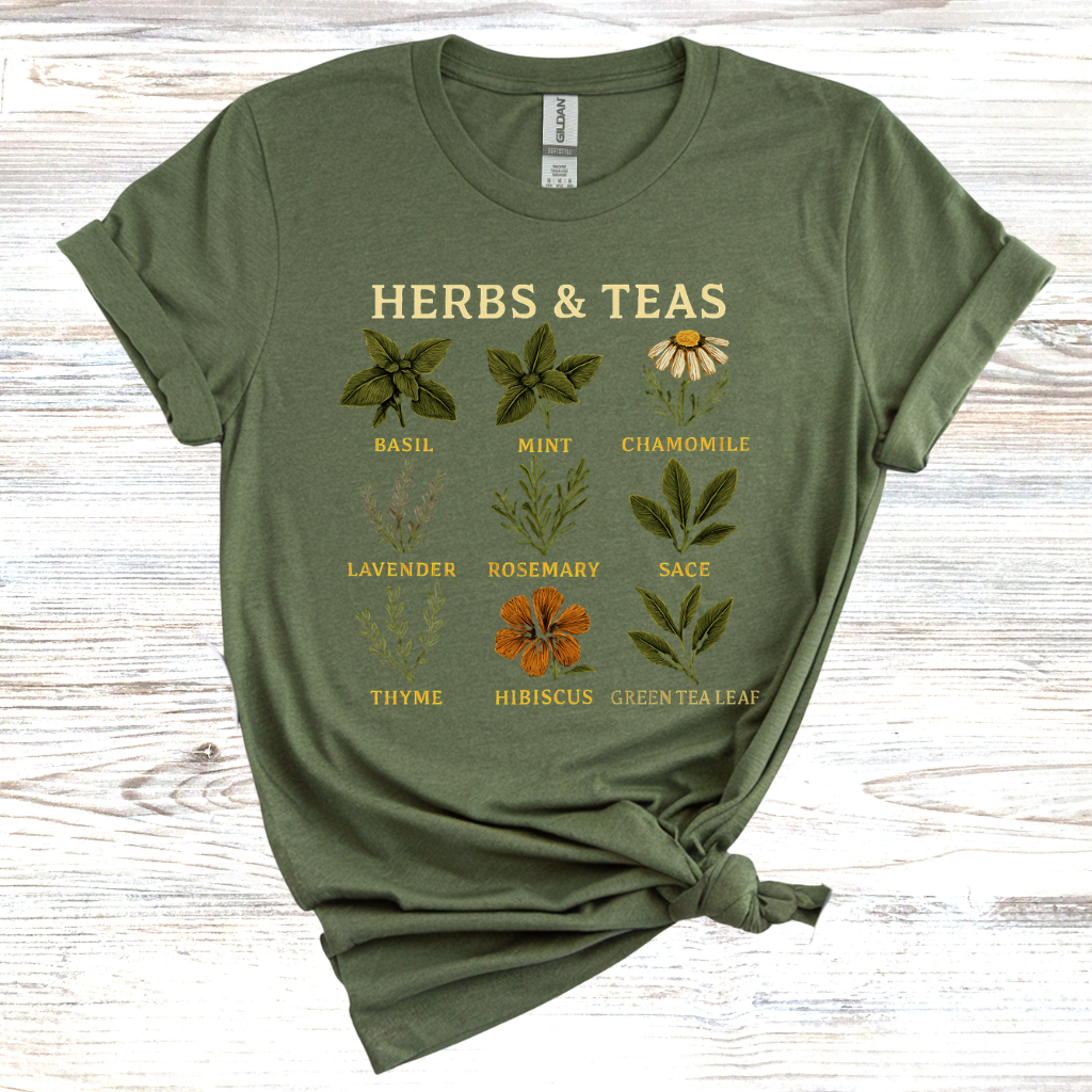 Herbs & Teas Botanical T-Shirt