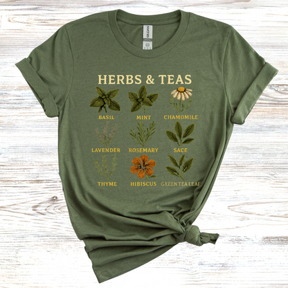Herbs & Teas Botanical T-Shirt