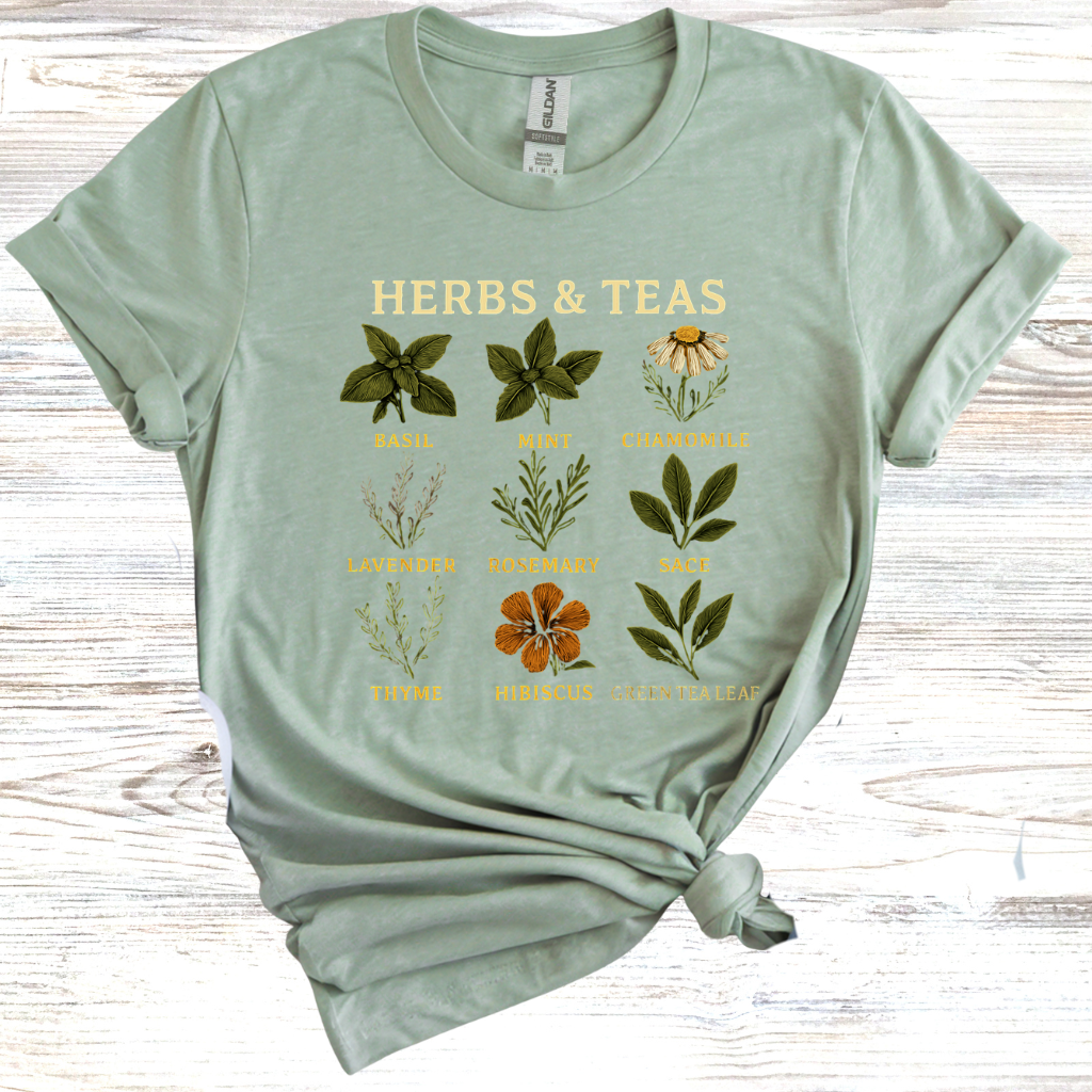 Herbs & Teas Botanical T-Shirt