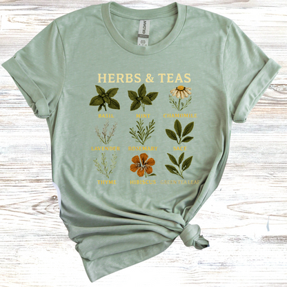 Herbs & Teas Botanical T-Shirt