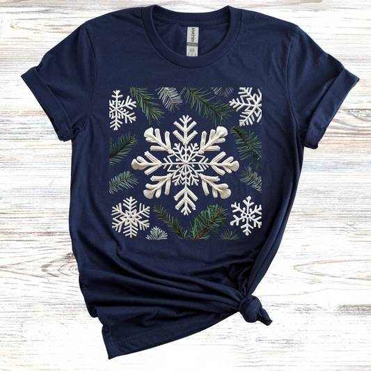Winter Wonderland Snowflake T-shirt