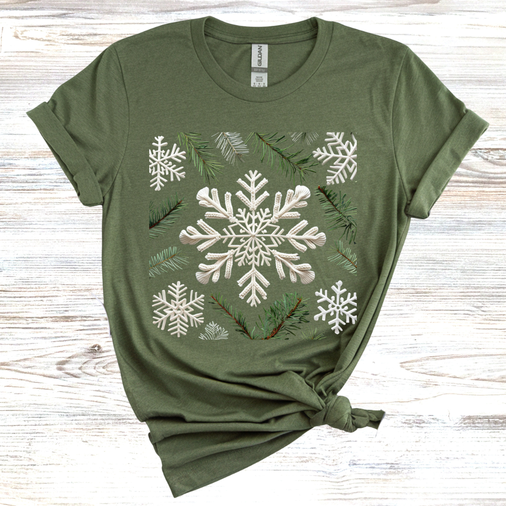 Winter Wonderland Snowflake T-shirt