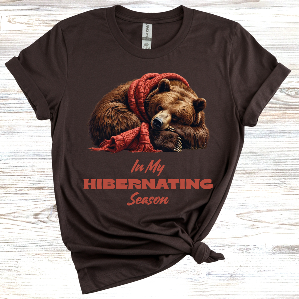 Bear Winter Hibernation T-shirt