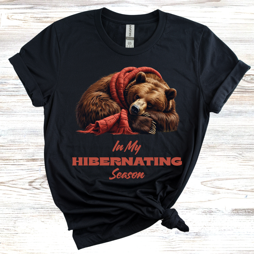 Bear Winter Hibernation T-shirt