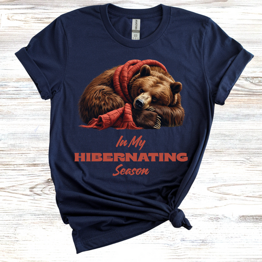 Bear Winter Hibernation T-shirt