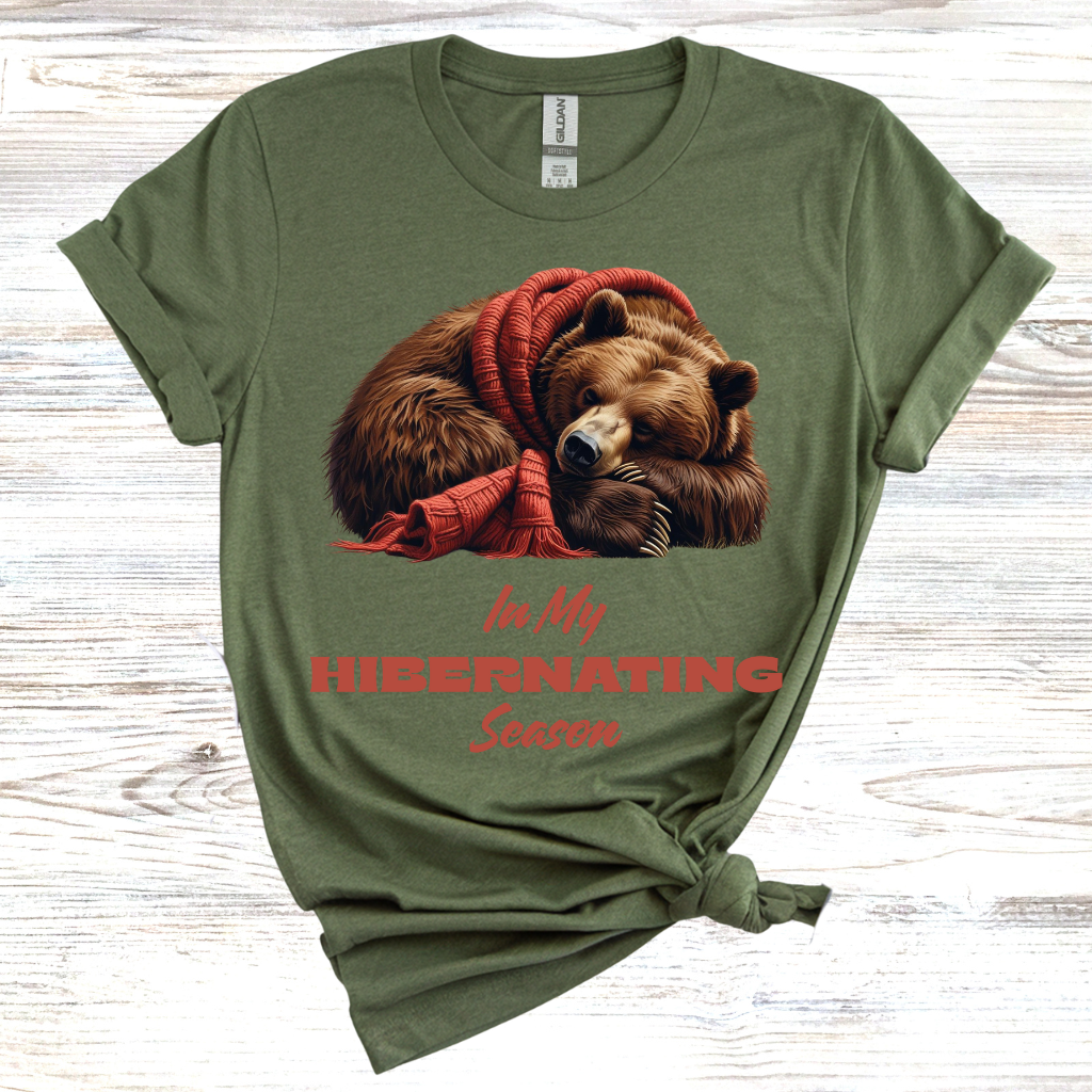Bear Winter Hibernation T-shirt