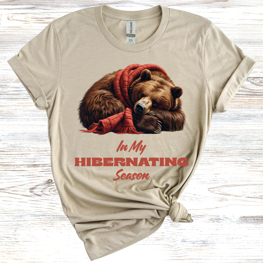 Bear Winter Hibernation T-shirt