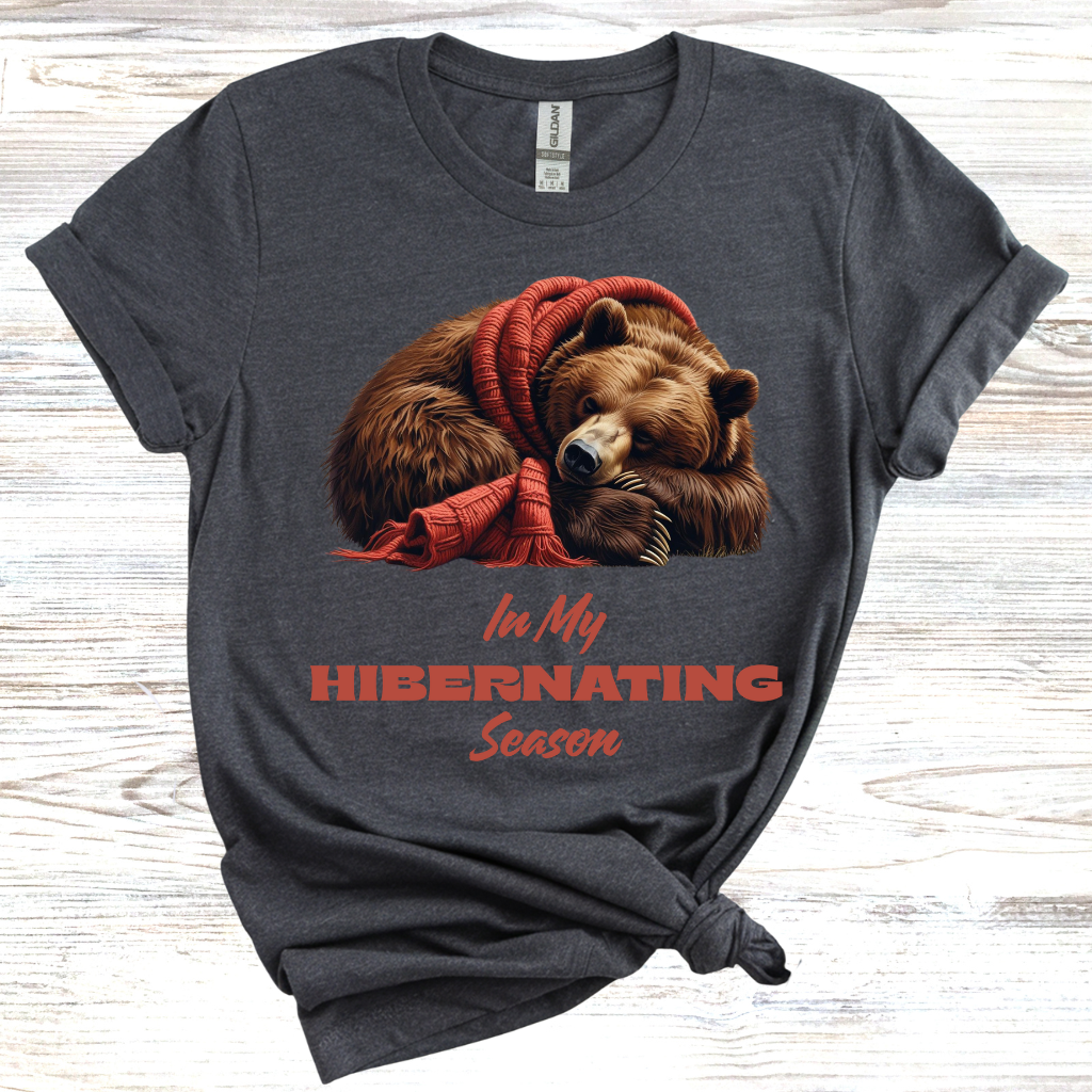 Bear Winter Hibernation T-shirt