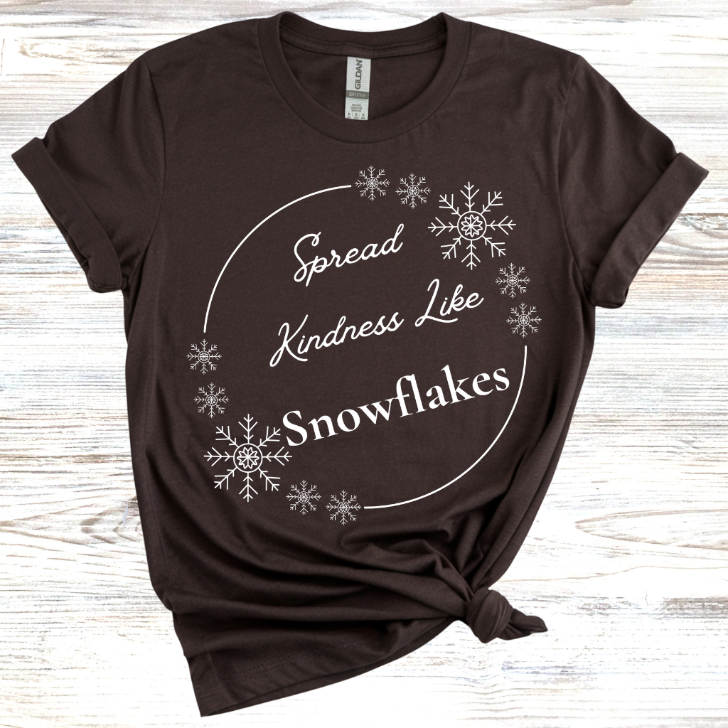 Spread Kindness Snowflakes T-Shirt
