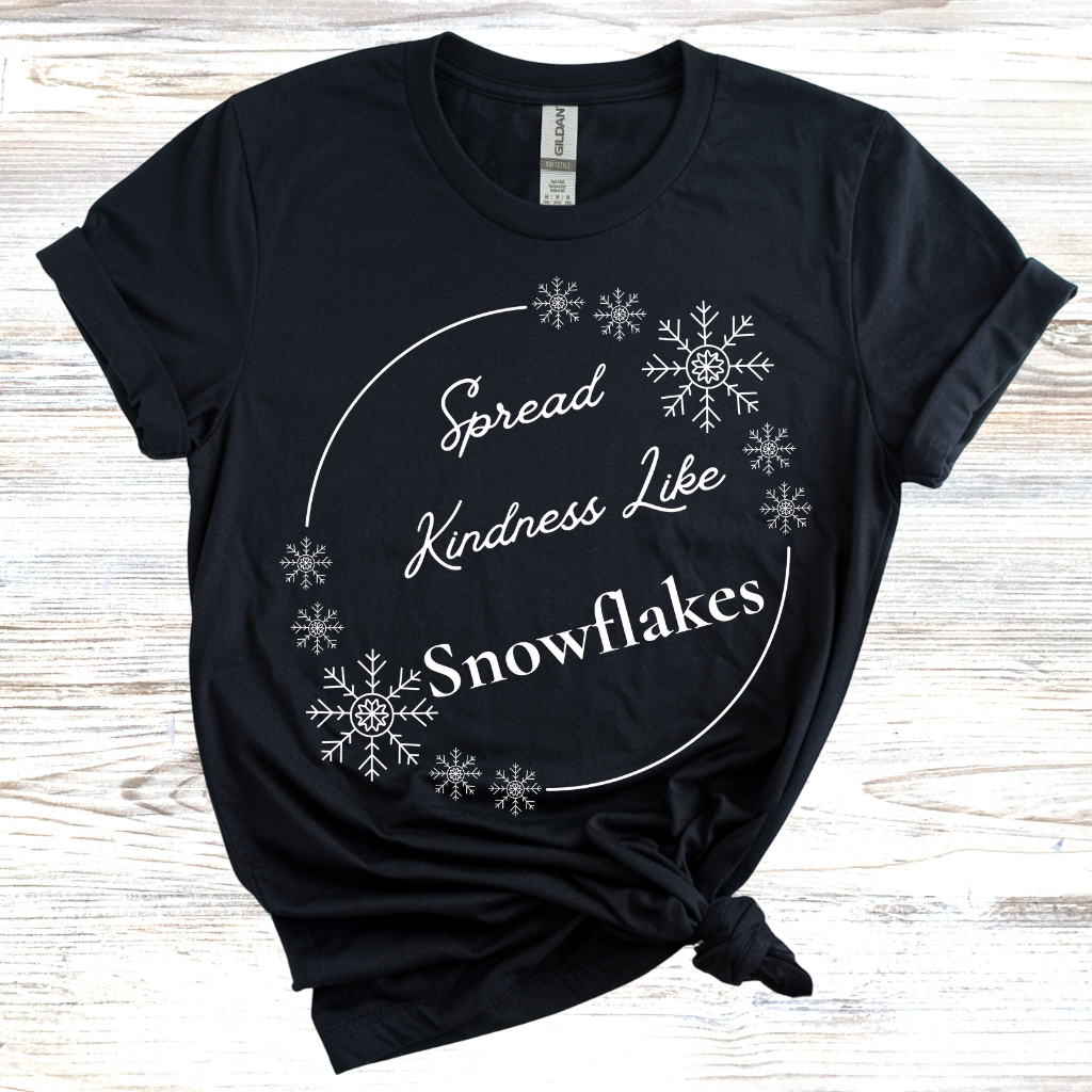 Spread Kindness Snowflakes T-Shirt