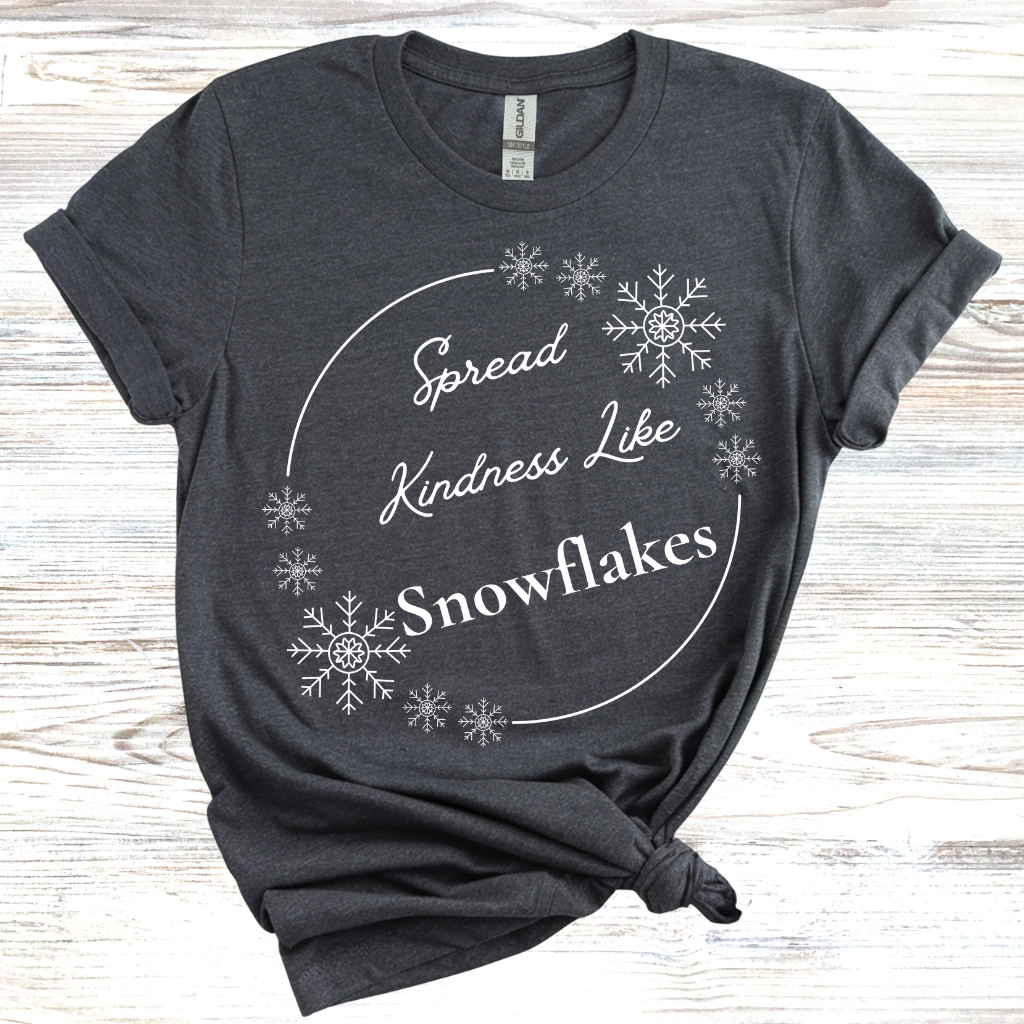 Spread Kindness Snowflakes T-Shirt
