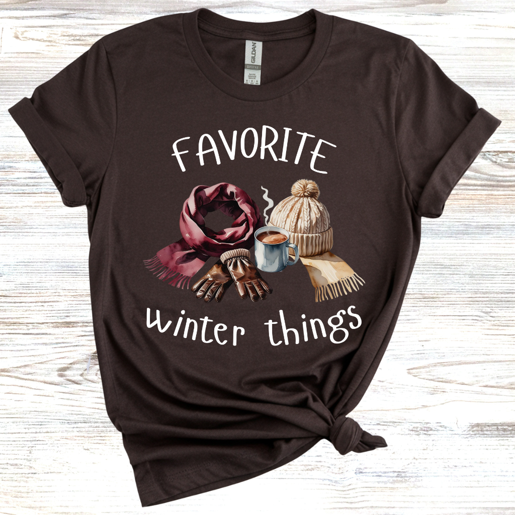 Favorite Winter Things T-Shirt