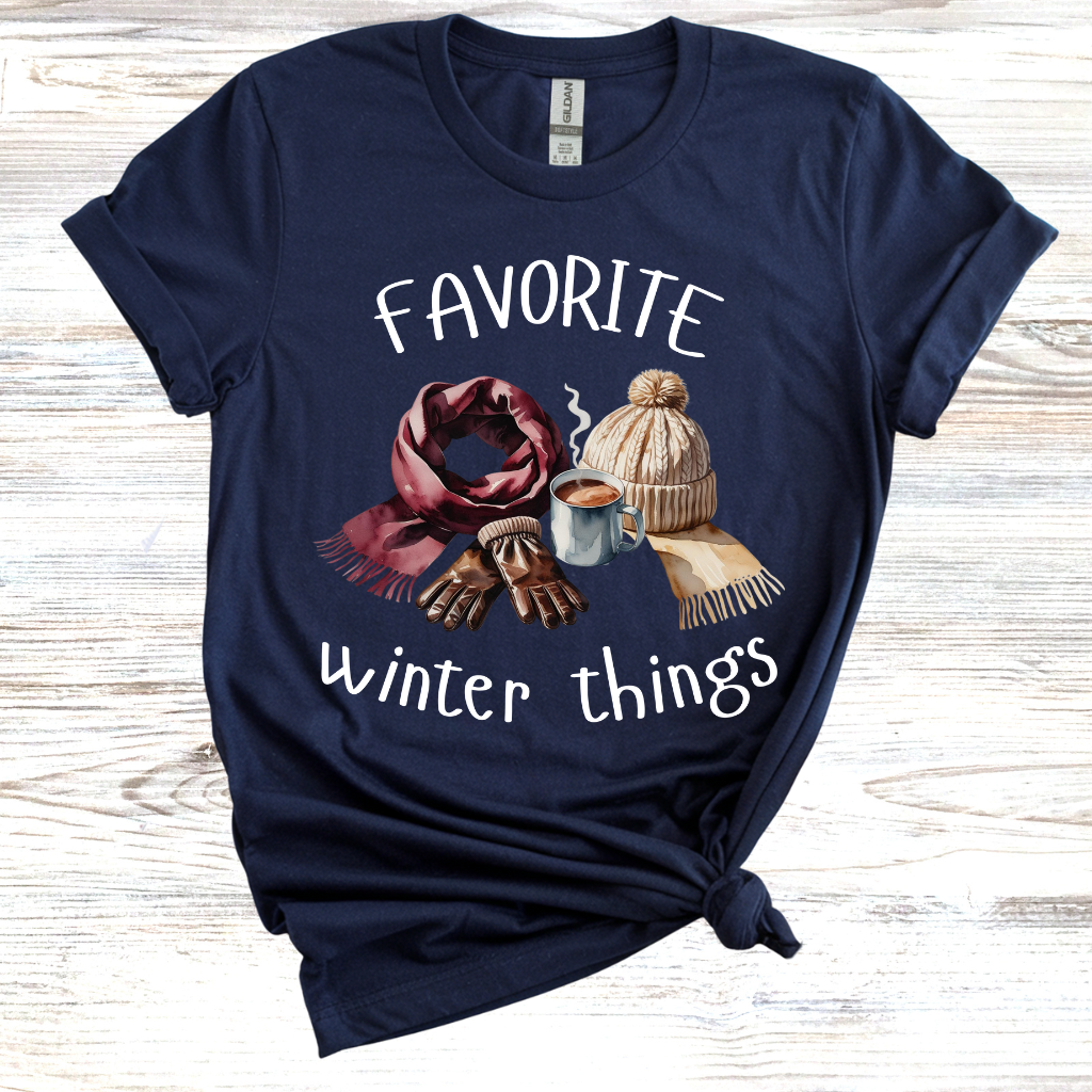 Favorite Winter Things T-Shirt