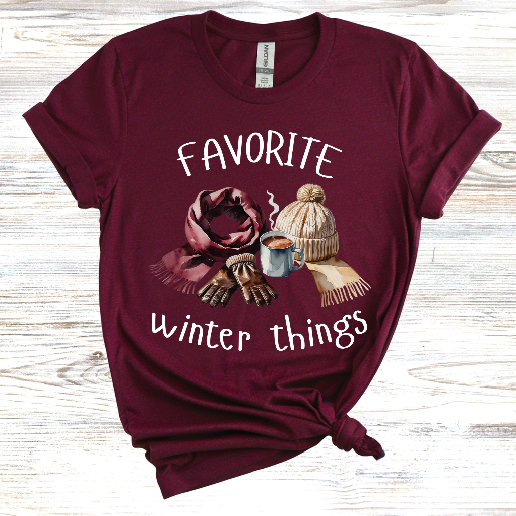 Favorite Winter Things T-Shirt