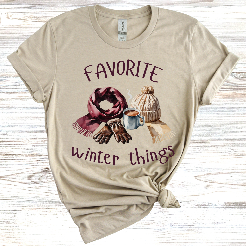 Favorite Winter Things T-Shirt