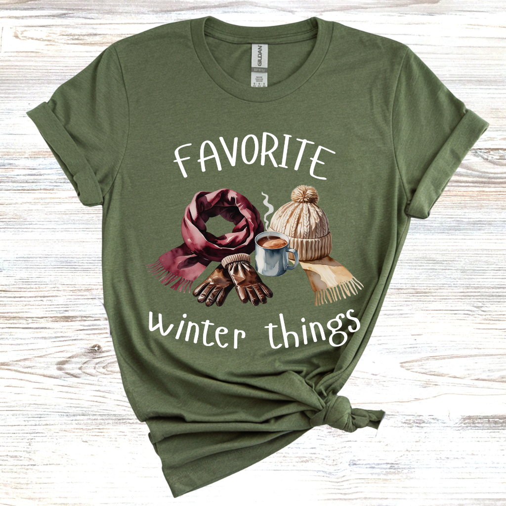 Favorite Winter Things T-Shirt