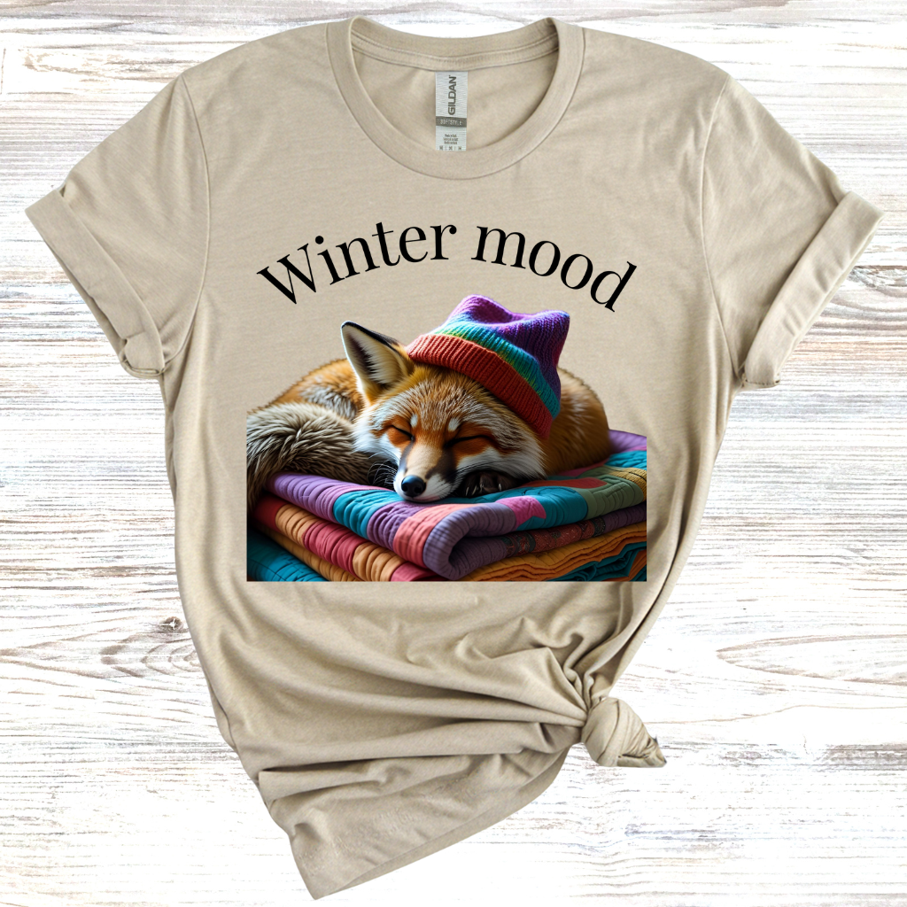 Cozy Winter Fox T-Shirt