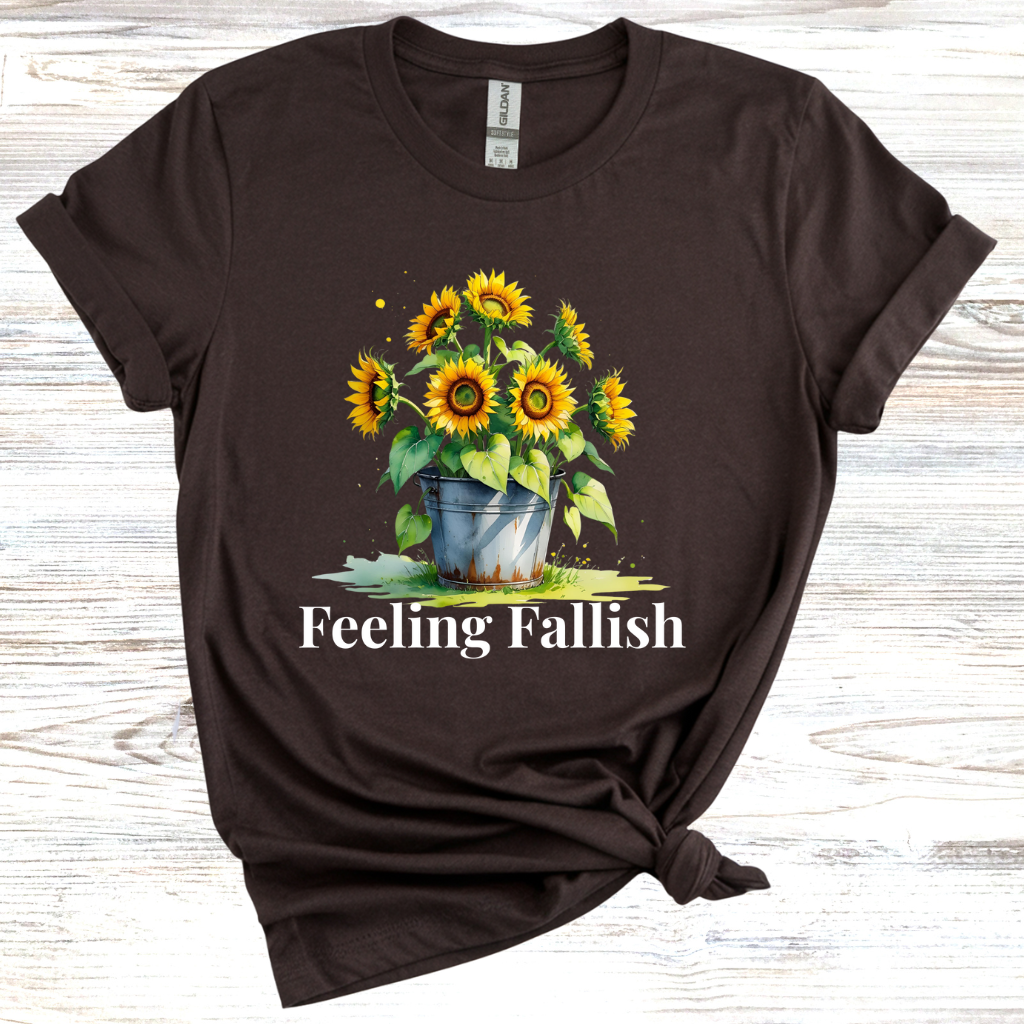 Feeling Fallish Sunflower T-Shirt