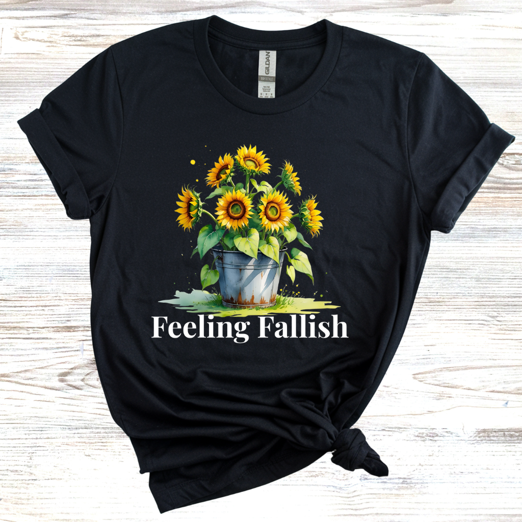 Feeling Fallish Sunflower T-Shirt