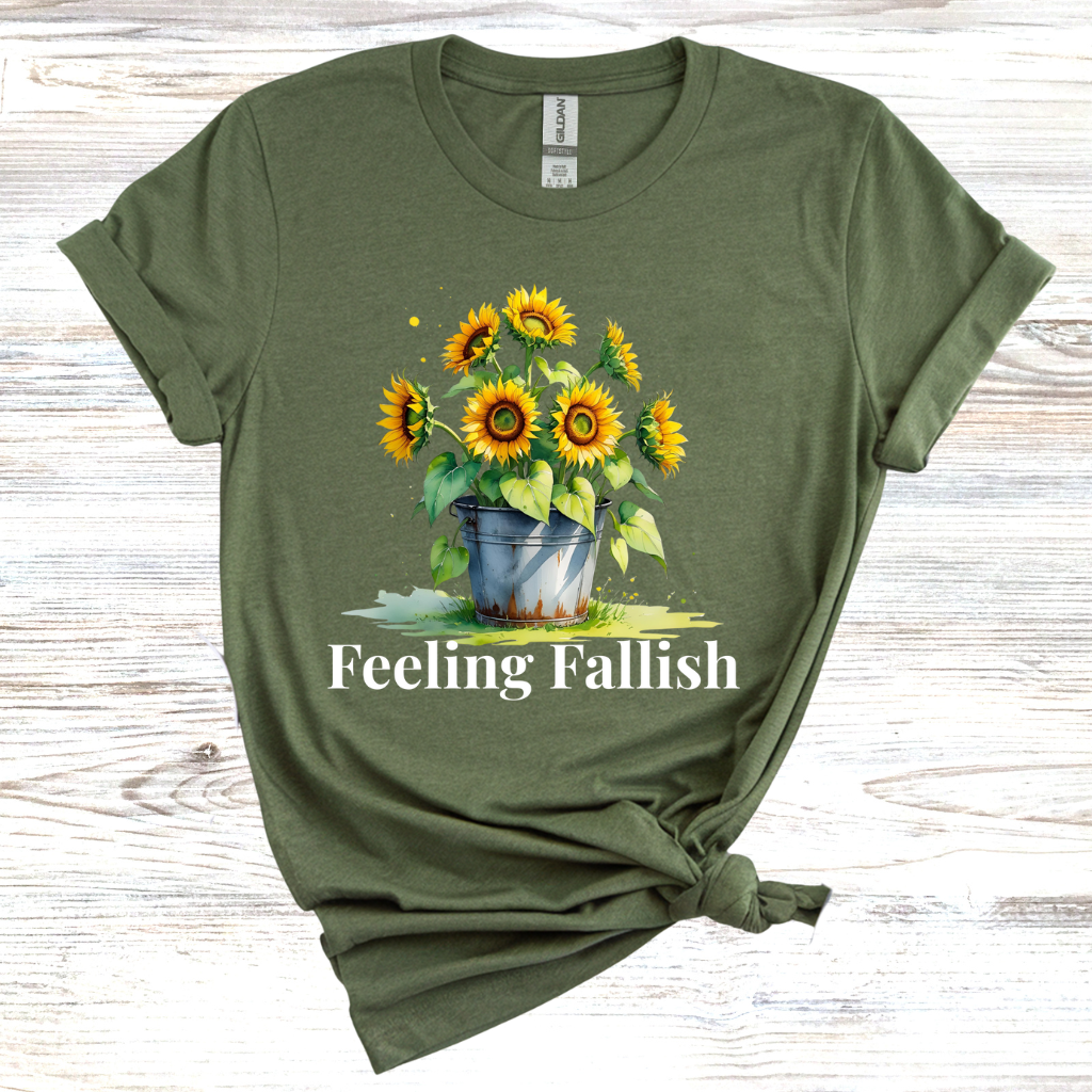 Feeling Fallish Sunflower T-Shirt