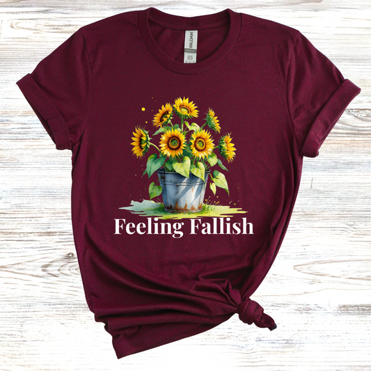 Feeling Fallish Sunflower T-Shirt