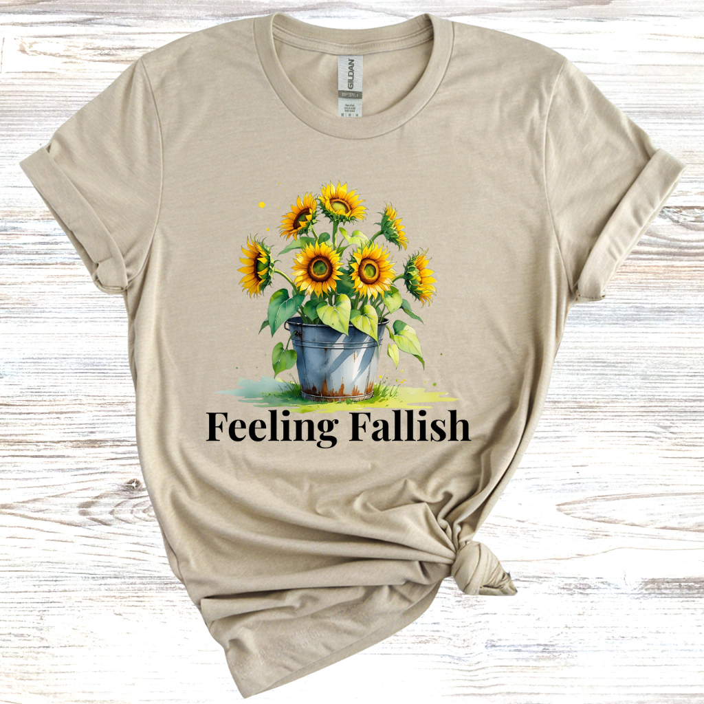 Feeling Fallish Sunflower T-Shirt
