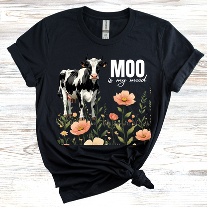 Moo Inspirational Cow T-Shirt