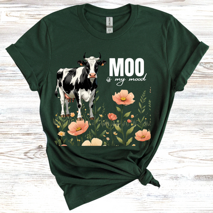 Moo Inspirational Cow T-Shirt