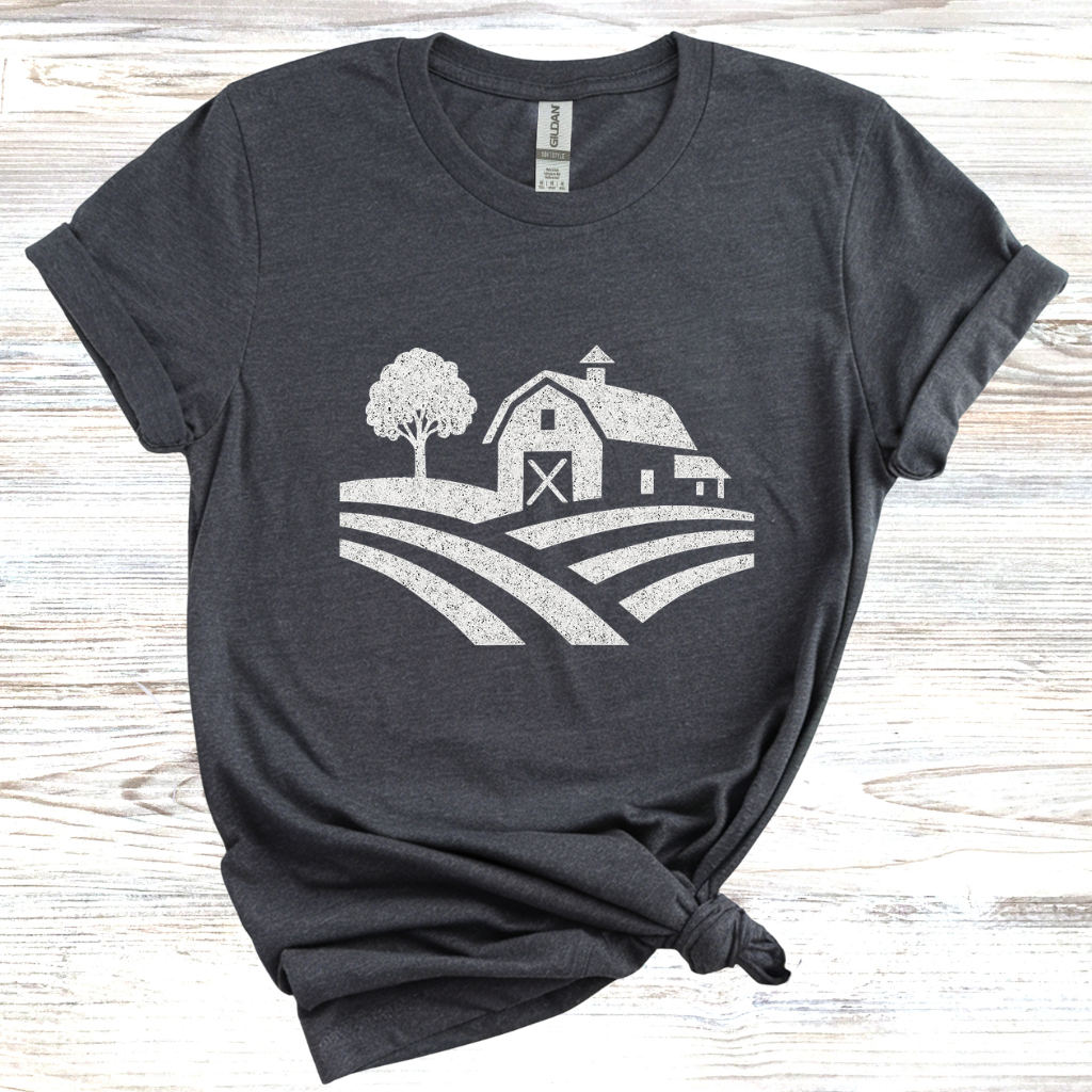 Rustic Farmscape T-shirt