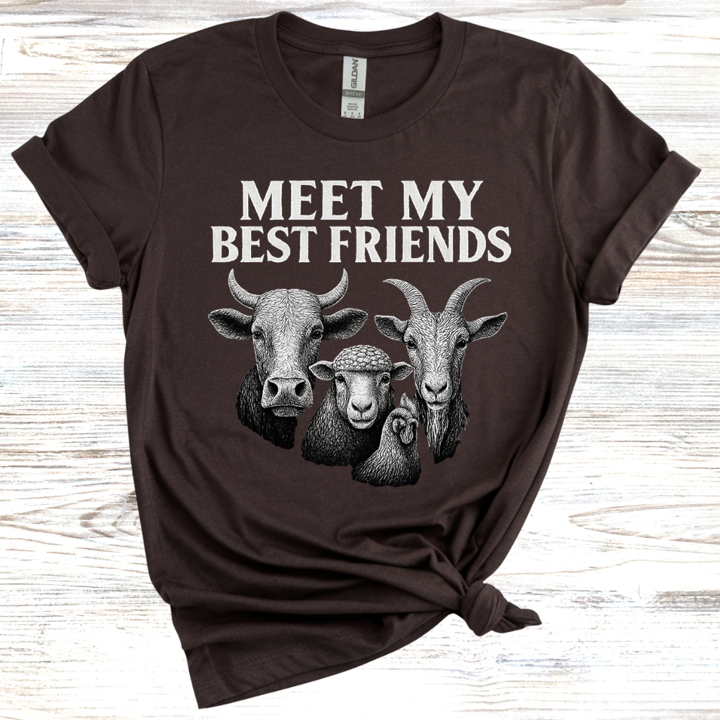 Meet My Best Friends Farm T-Shirt