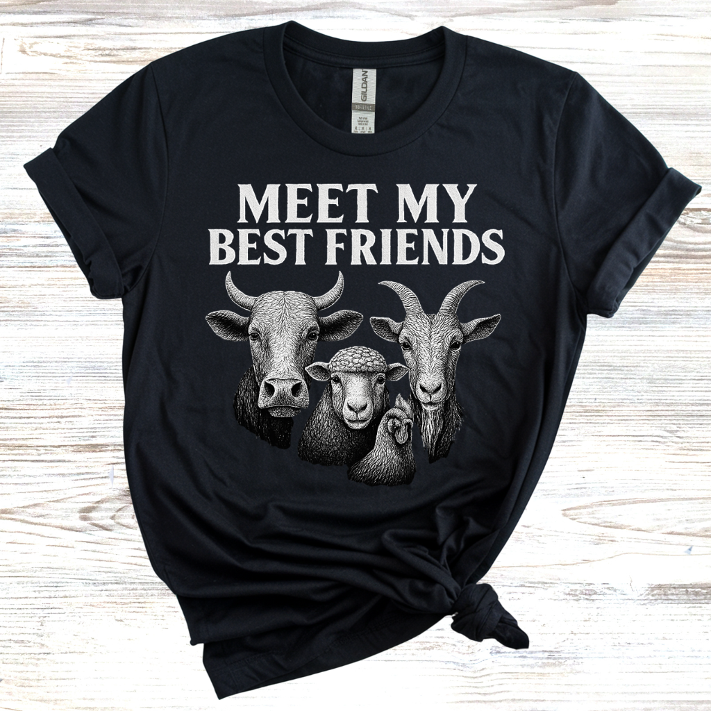 Meet My Best Friends Farm T-Shirt