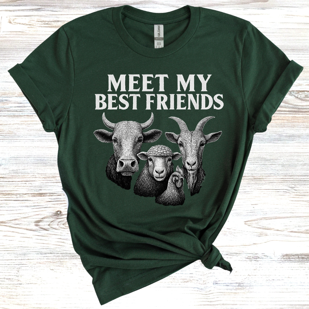Meet My Best Friends Farm T-Shirt