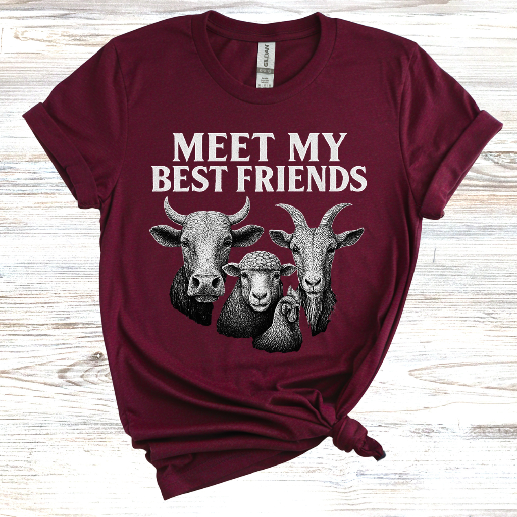 Meet My Best Friends Farm T-Shirt