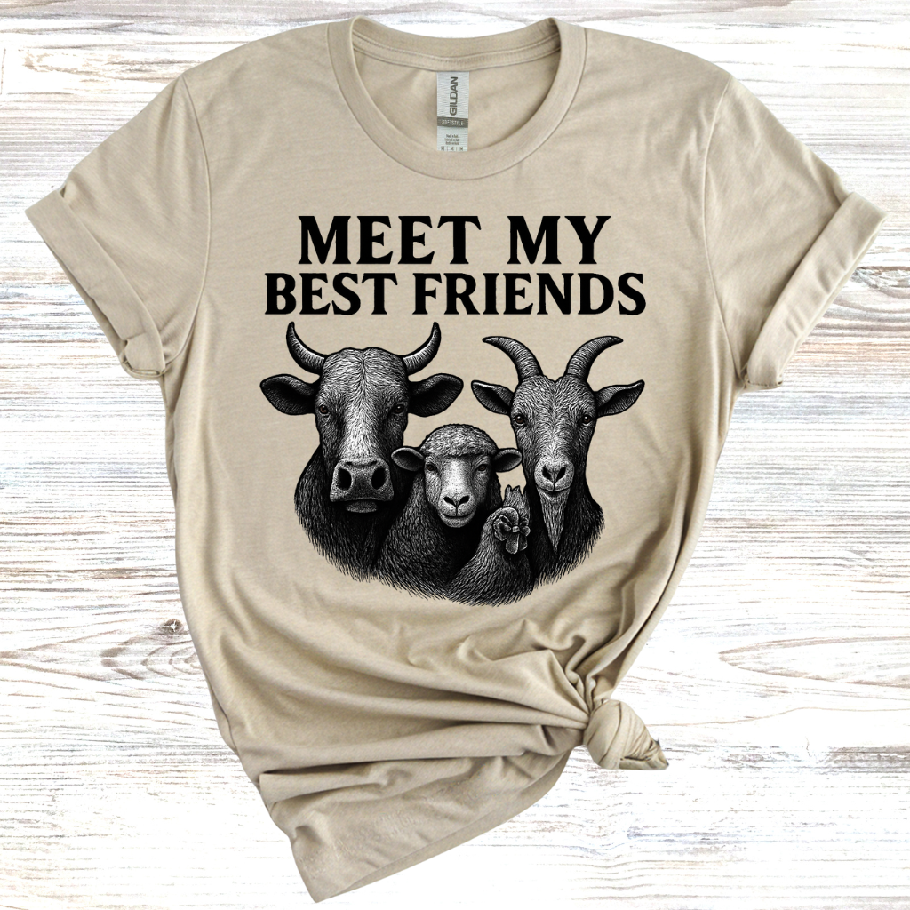 Meet My Best Friends Farm T-Shirt