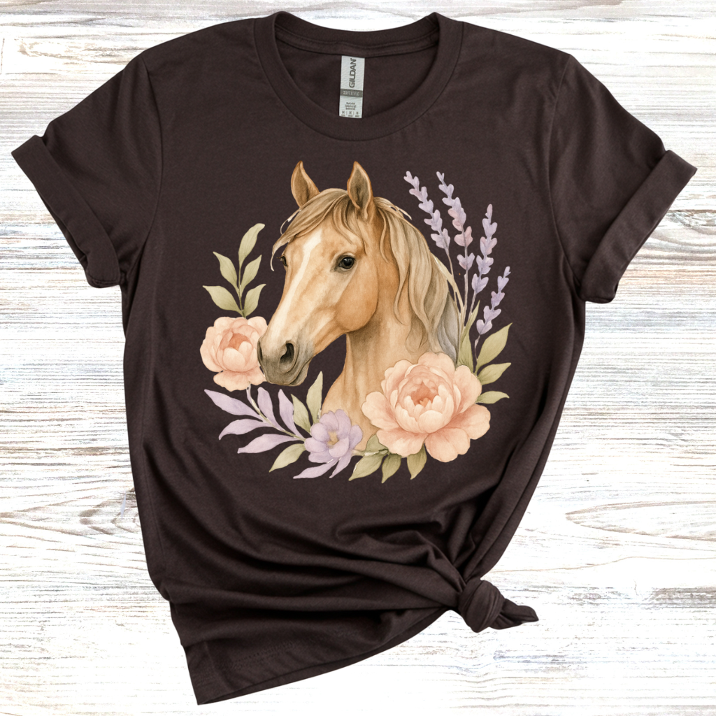 Equestrian Floral T-Shirt