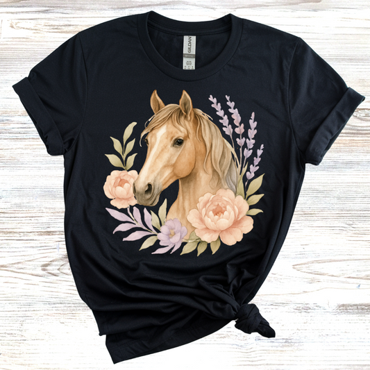 Equestrian Floral T-Shirt