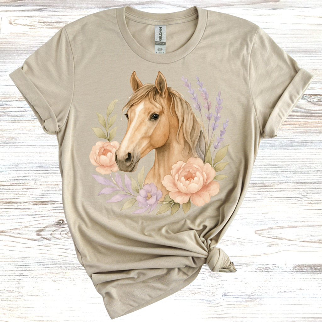 Equestrian Floral T-Shirt