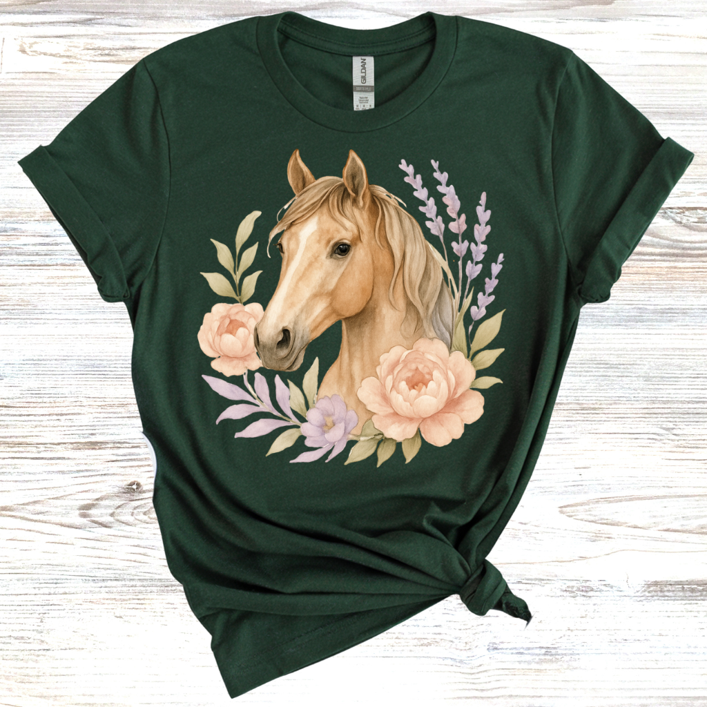 Equestrian Floral T-Shirt