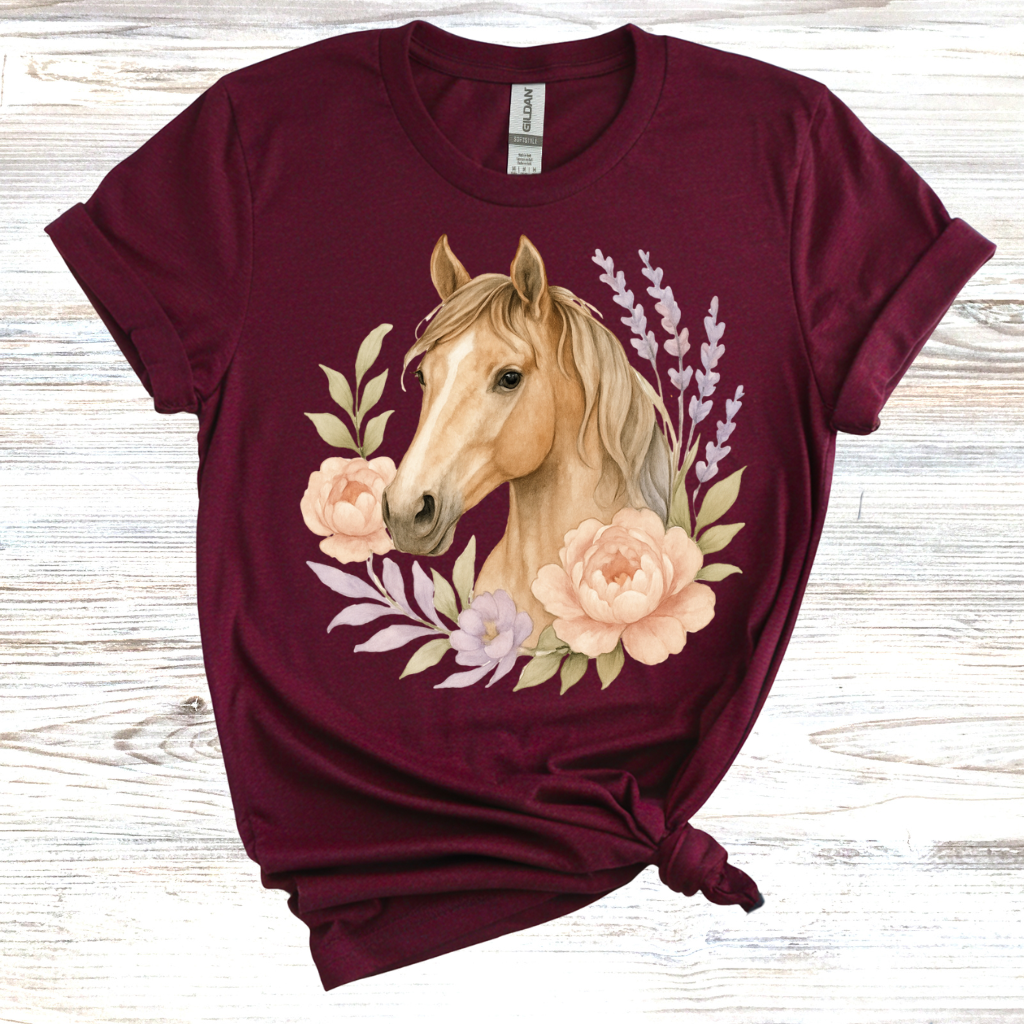 Equestrian Floral T-Shirt