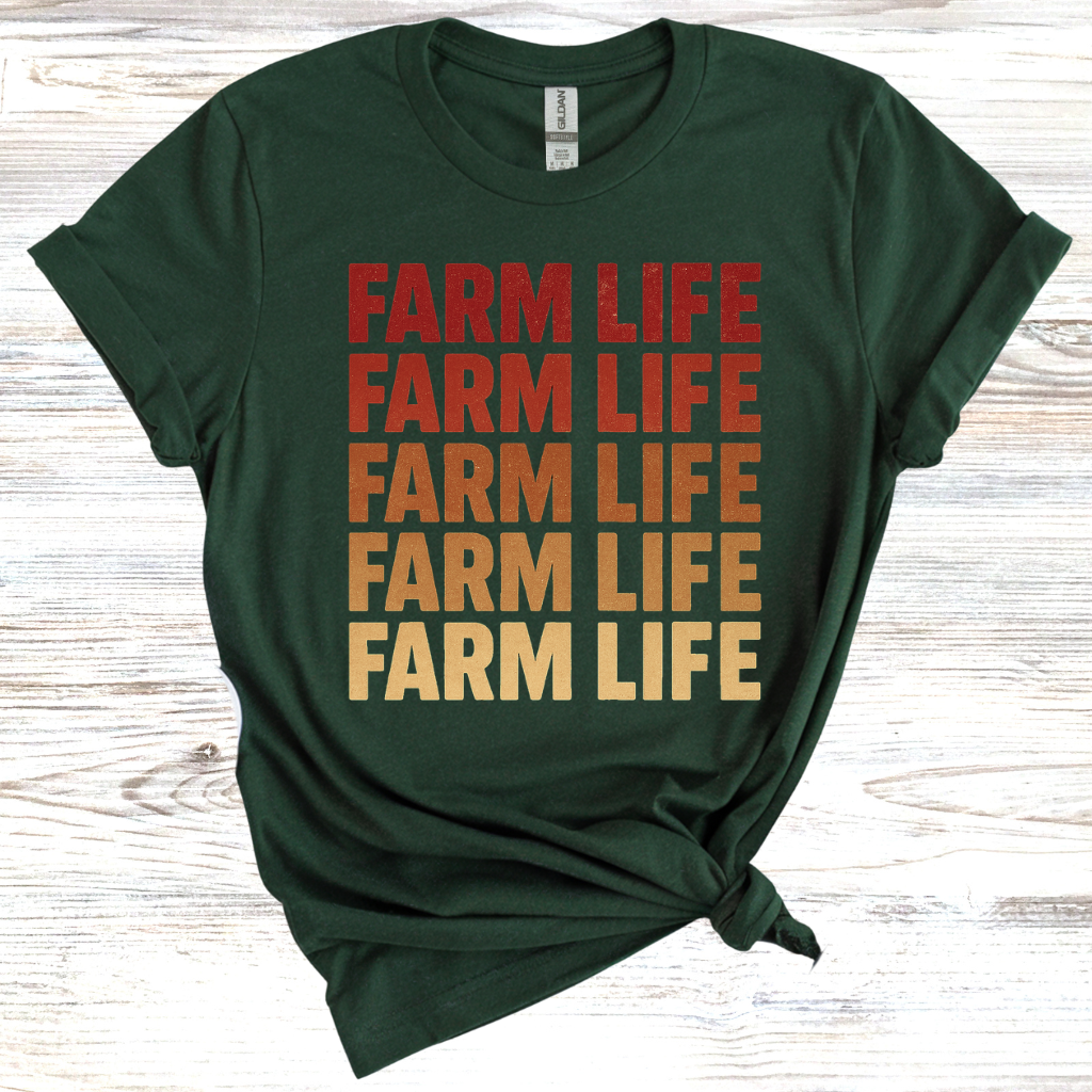 Vintage Farm Life T-Shirt