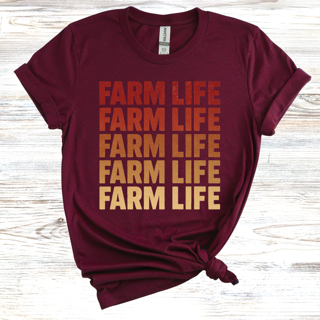 Vintage Farm Life T-Shirt