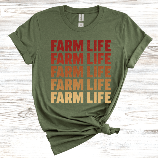 Vintage Farm Life T-Shirt