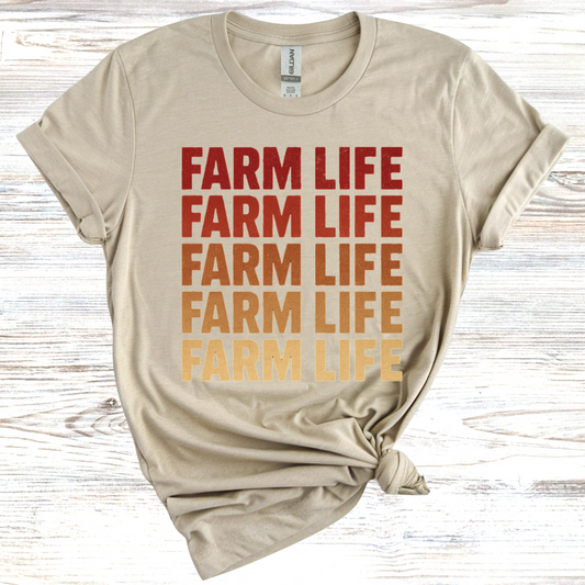 Vintage Farm Life T-Shirt
