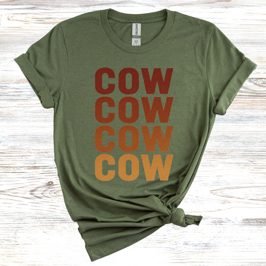 Vintage Cow T-Shirt