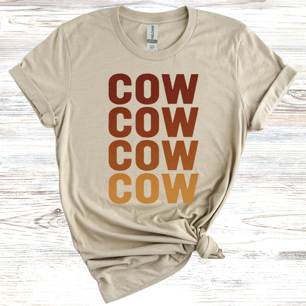 Vintage Cow T-Shirt