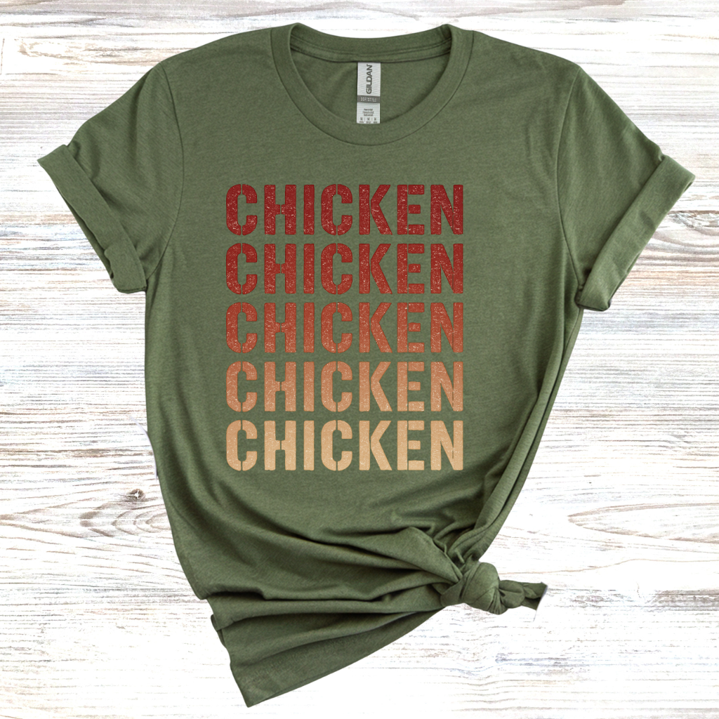 Vintage Chicken T-Shirt